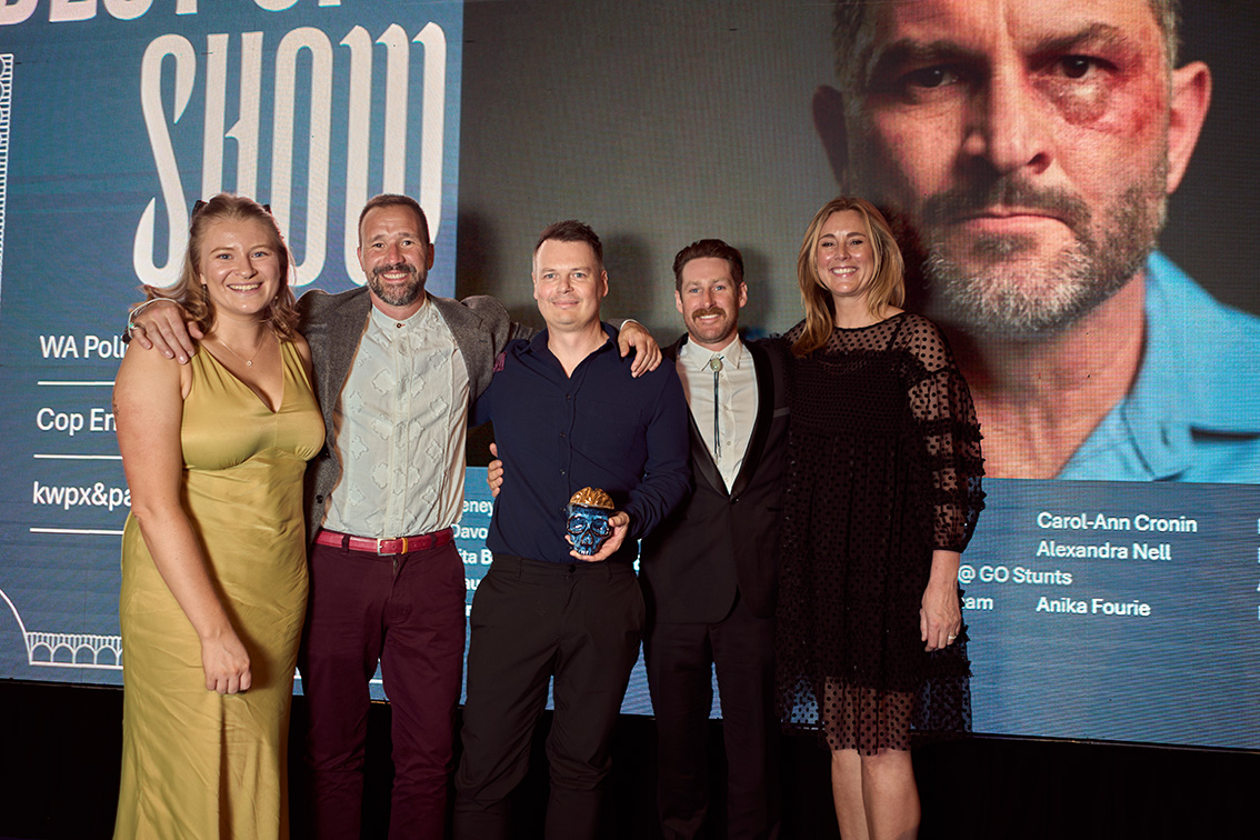 kwpx&partners takes out Best of Show at PADC Awards for WA Police Union’s ‘Cop Enough’ + Dav Tabeshfar named Copywriter of The Year