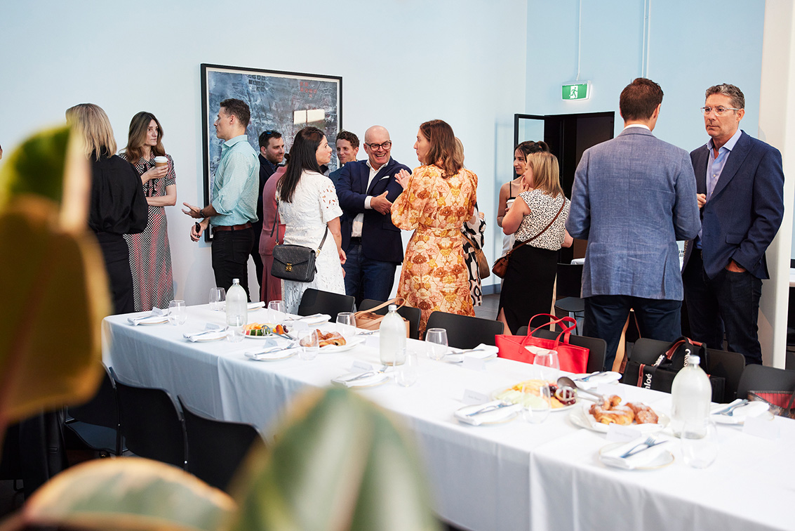 The Brand Agency hosts client breakfast with WPP AUNZ President Rose Herceg