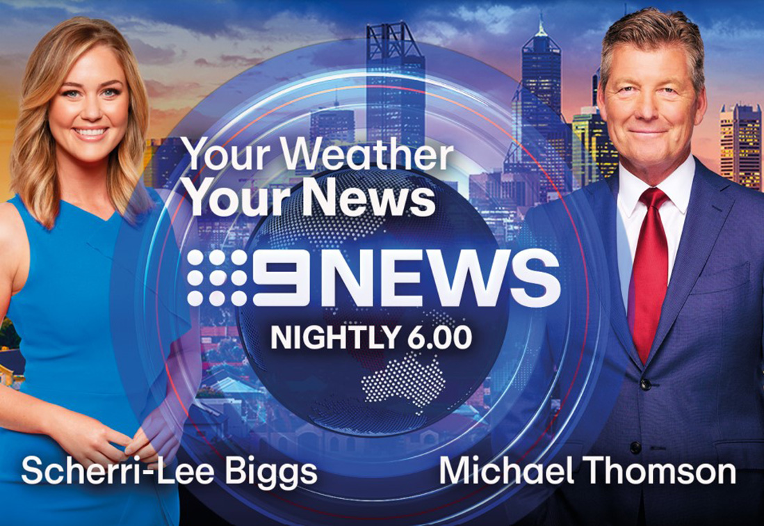 Scherri-Lee Biggs returns to 9News Perth screens to present weather this Sunday