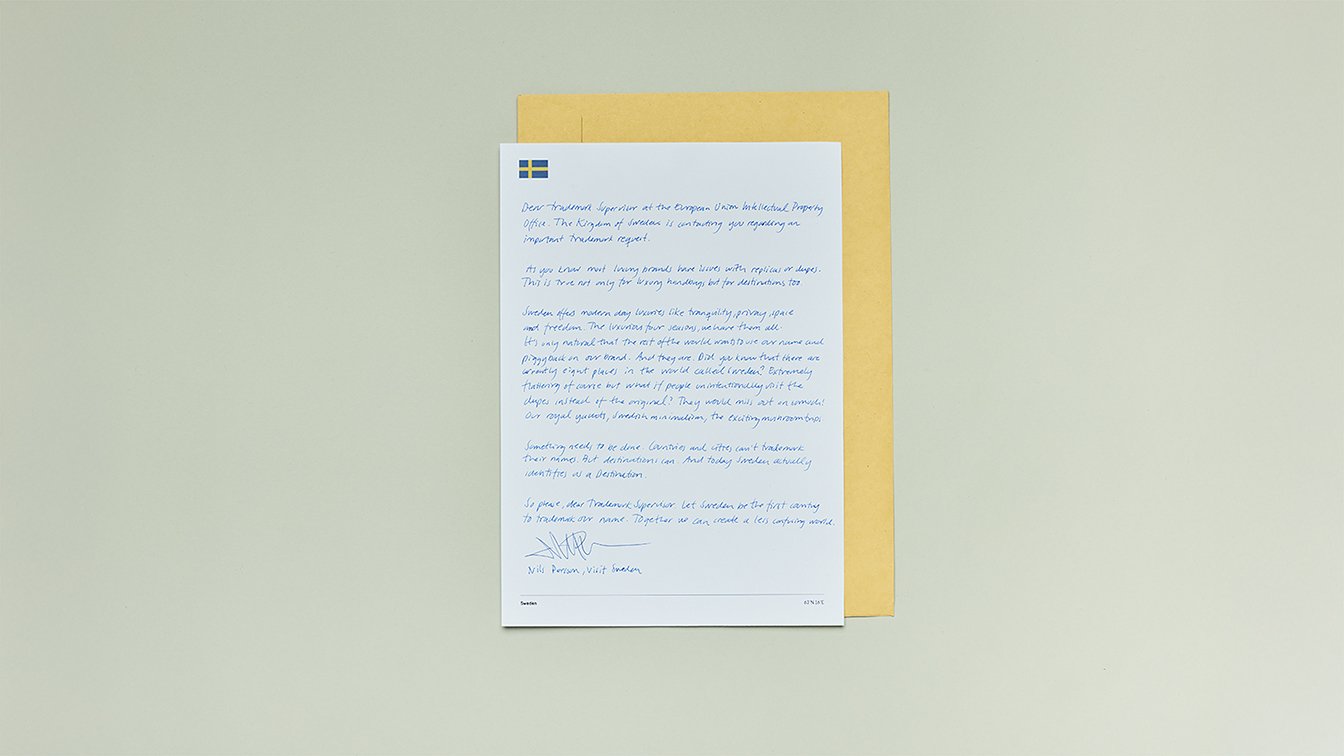 Seen+Noted: Sweden’s push to become the first country in the world to apply for Trademark