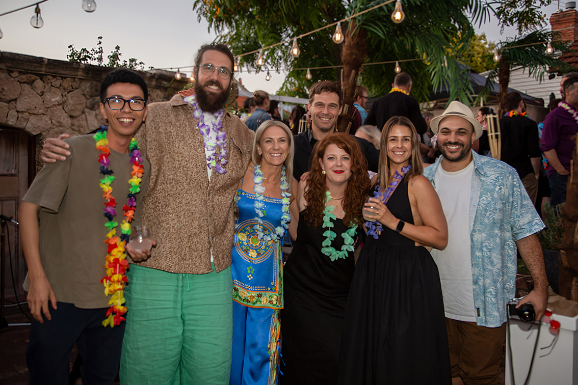 Good Times: Beautiful Pictures hosts A Beautiful Luau to celebrate a wonderful year