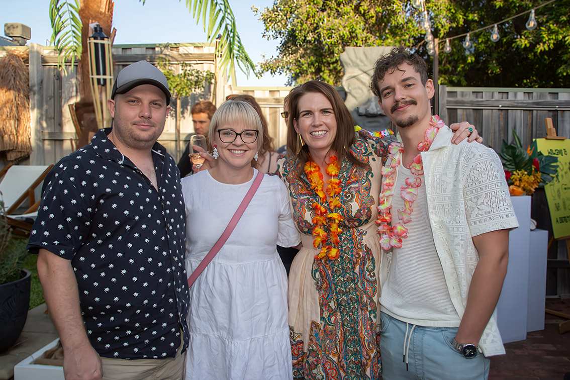 Good Times: Beautiful Pictures hosts A Beautiful Luau to celebrate a wonderful year
