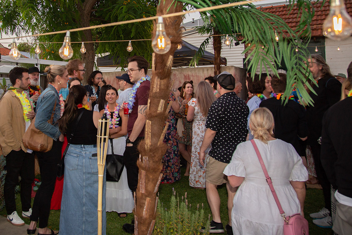 Good Times: Beautiful Pictures hosts A Beautiful Luau to celebrate a wonderful year