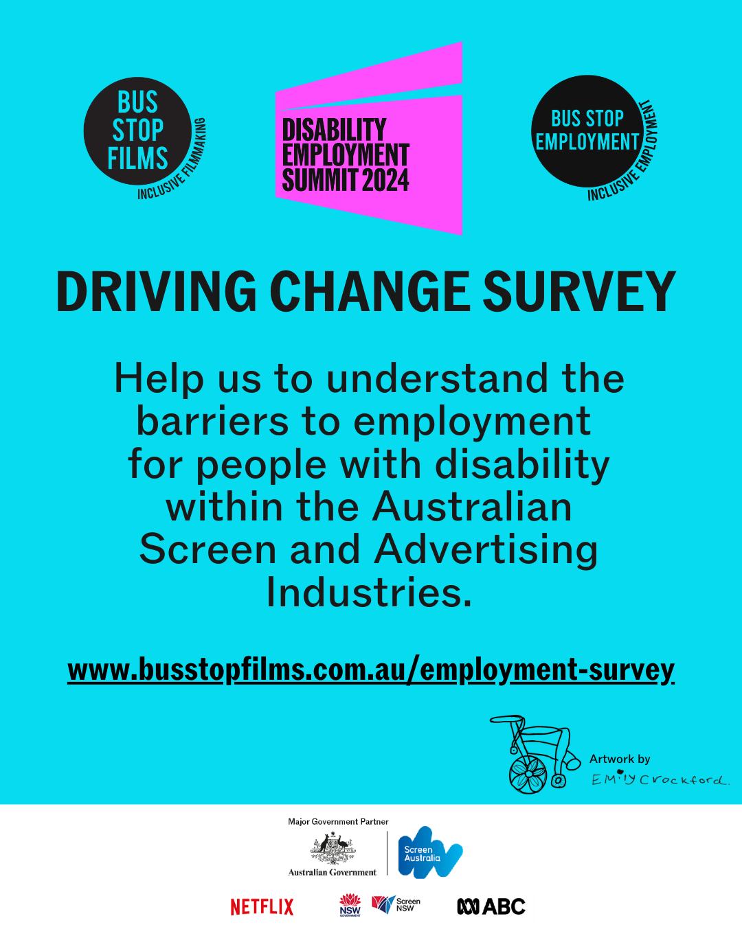 Bus Stop Films launches industry-wide survey to break barriers for disability employment