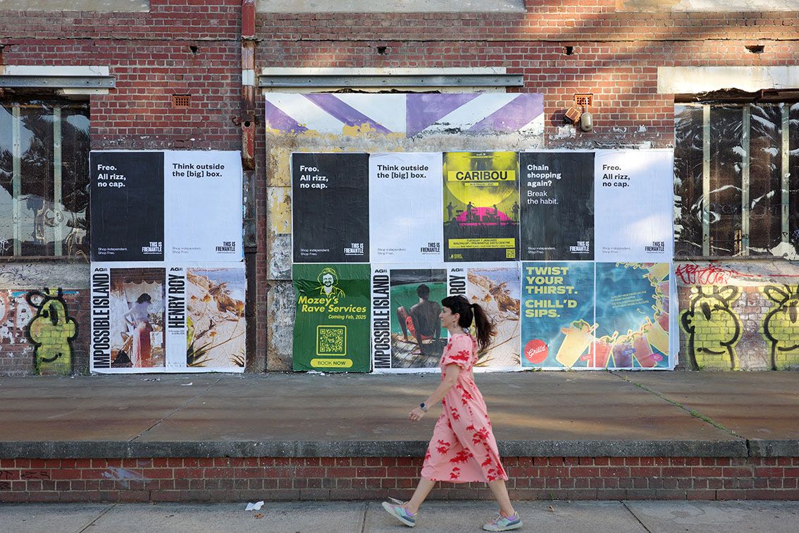 The City of Fremantle are encouraging shoppers to “Shop Independent. Shop Freo.”