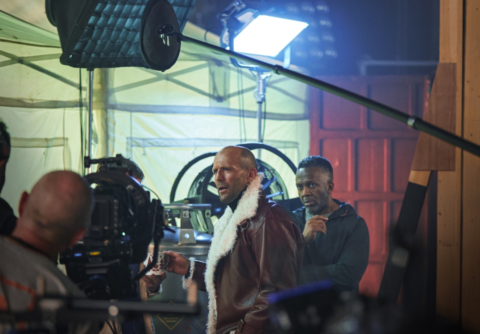 Seen+Noted: Jason Statham stars as Santa’s stunt double in World of Tanks’ Christmas film