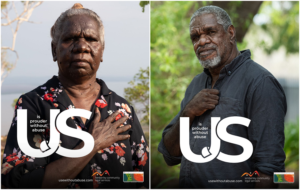 Wunan Media and AT Creative team up with KCLS and MWRC to launch ‘US is Better Without Abuse’ campaign in the Kimberley