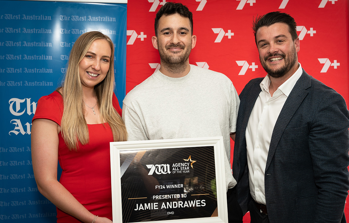 Seven West Media’s Agency All-Stars event crowns OMD’s Jamie Andrawes as FY24 winner