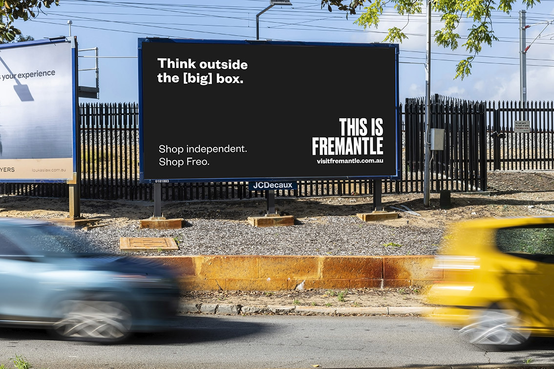 The City of Fremantle are encouraging shoppers to “Shop Independent. Shop Freo.”
