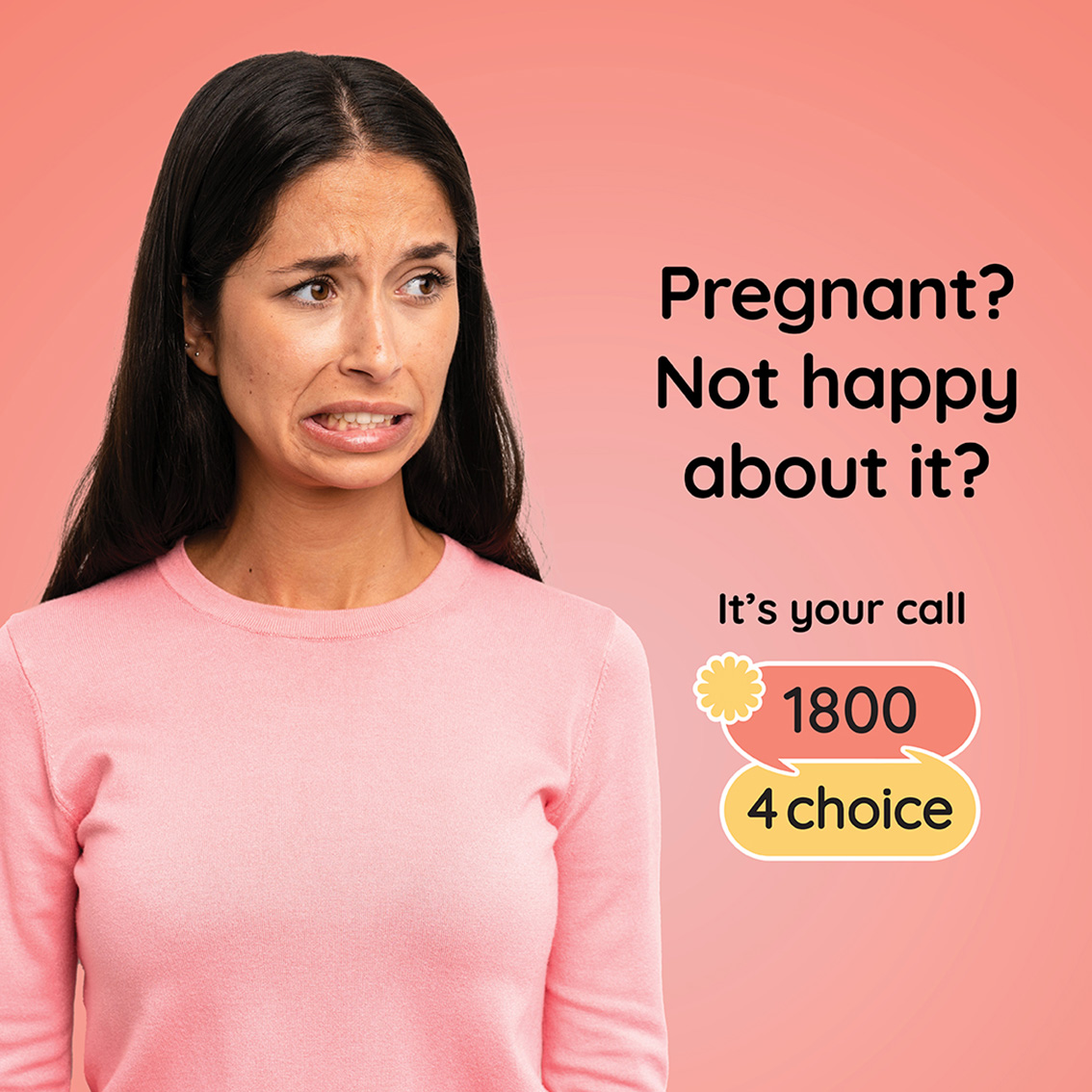 Sexual Health Quarters and Likeable Creative launch unplanned pregnancy helpline