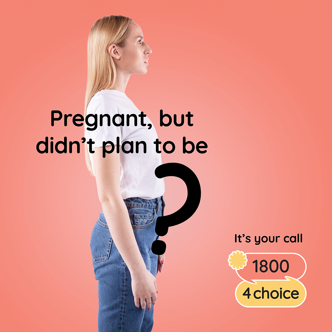 Sexual Health Quarters and Likeable Creative launch unplanned pregnancy helpline