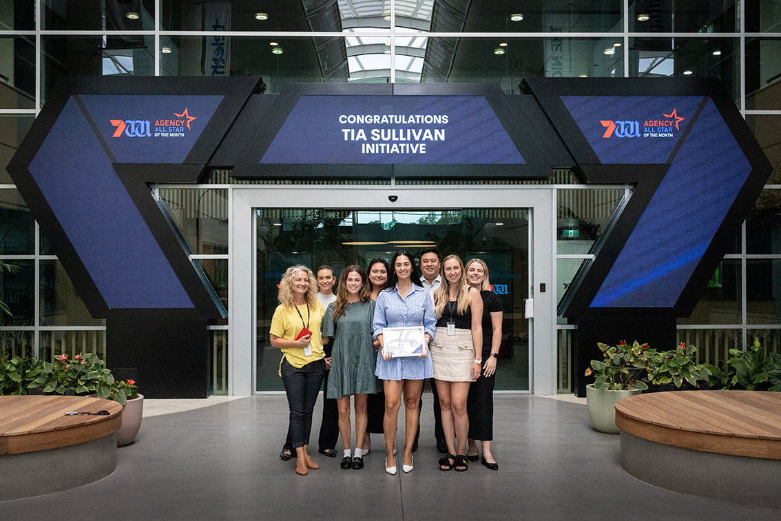 Seven West Media recognises Tia Sullivan from Initiative as their Agency All-Stars Winner