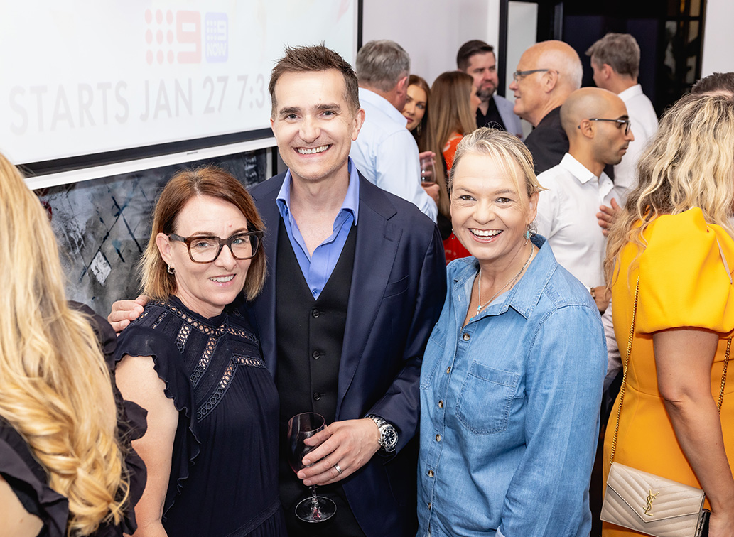 Local media party at Nine Perth’s big launch of Married At First Sight 2025