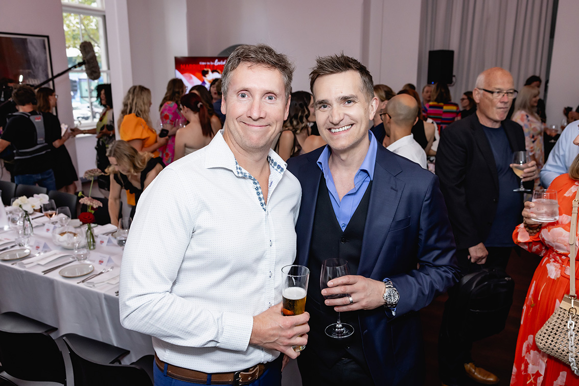 Local media party at Nine Perth’s big launch of Married At First Sight 2025
