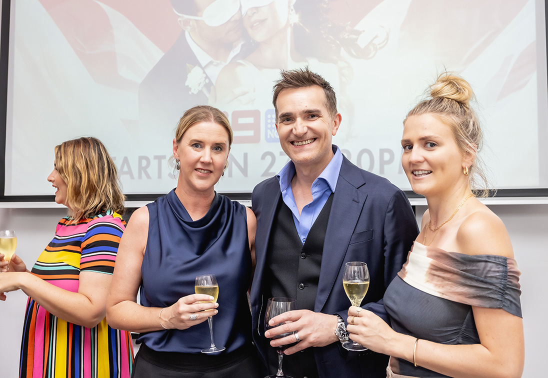 Local media party at Nine Perth’s big launch of Married At First Sight 2025