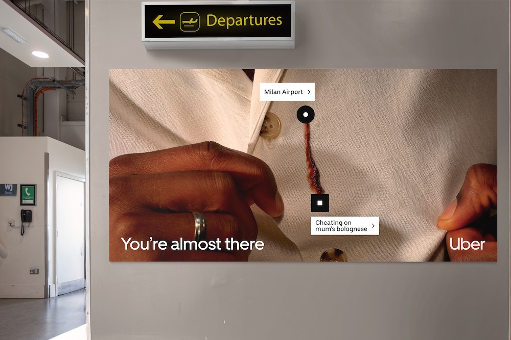 Seen+Noted: Uber and London Gatwick show travellers ‘You’re Almost There’ in new work