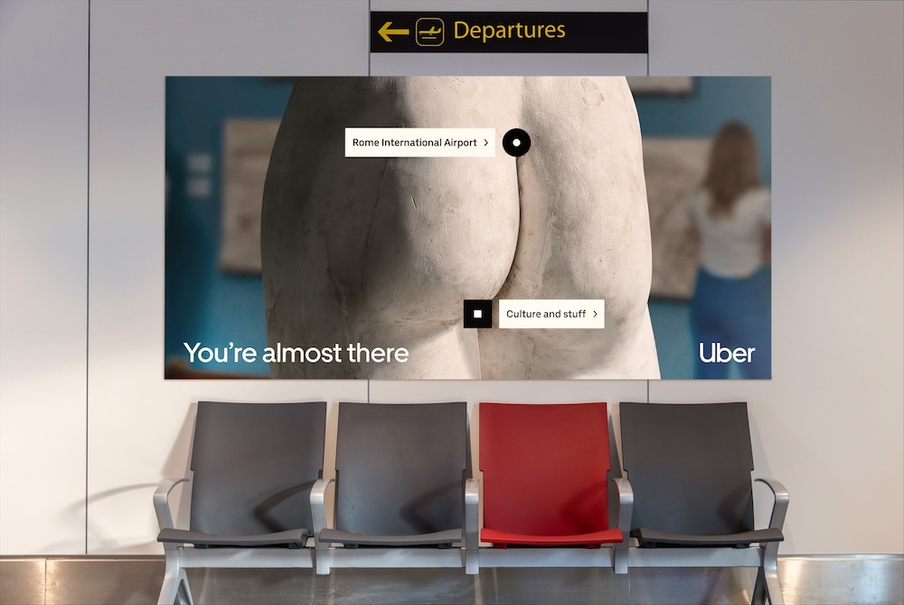 Seen+Noted: Uber and London Gatwick show travellers ‘You’re Almost There’ in new work