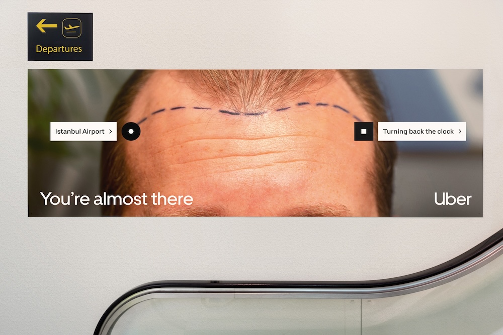 Seen+Noted: Uber and London Gatwick show travellers ‘You’re Almost There’ in new work