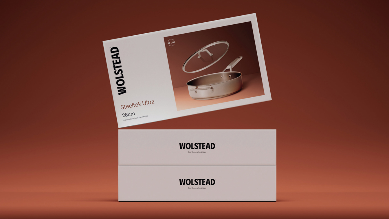 Block elevates Kitchen Warehouse’s Wolstead brand with a confident new identity