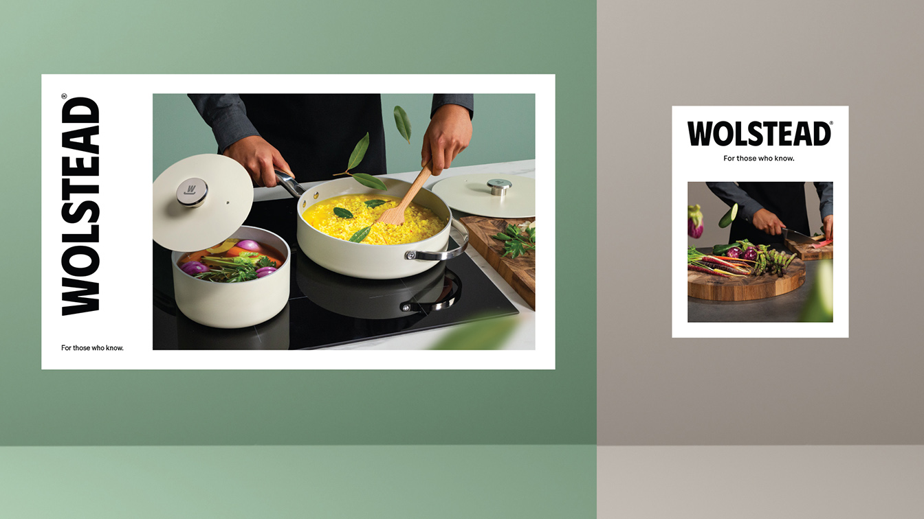 Block elevates Kitchen Warehouse’s Wolstead brand with a confident new identity