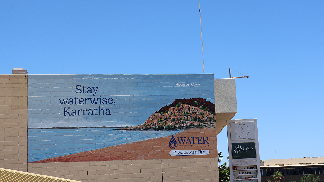 Mural Media unveils its first large-scale mural advertising site in Karratha