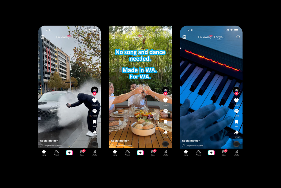 Social Meteor recently reimagined Kleenheat’s ‘No Song and Dance’ platform for TikTok