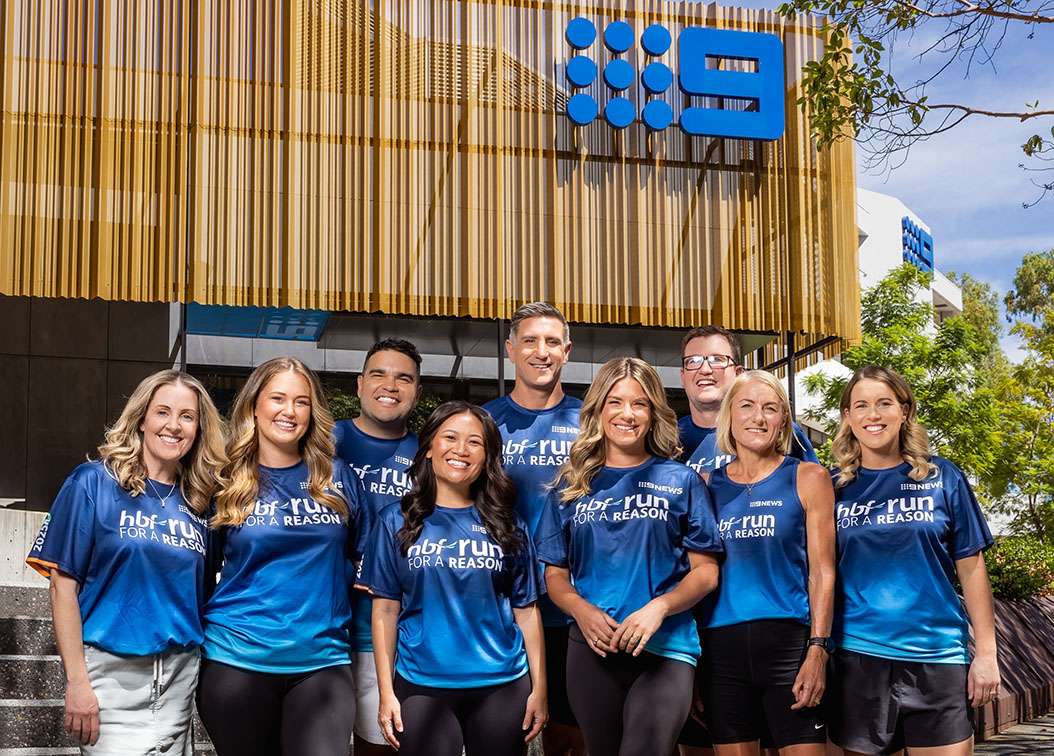 Nine Perth continues partnership with HBF Run For A Reason, unveiling 2025 t-shirt design