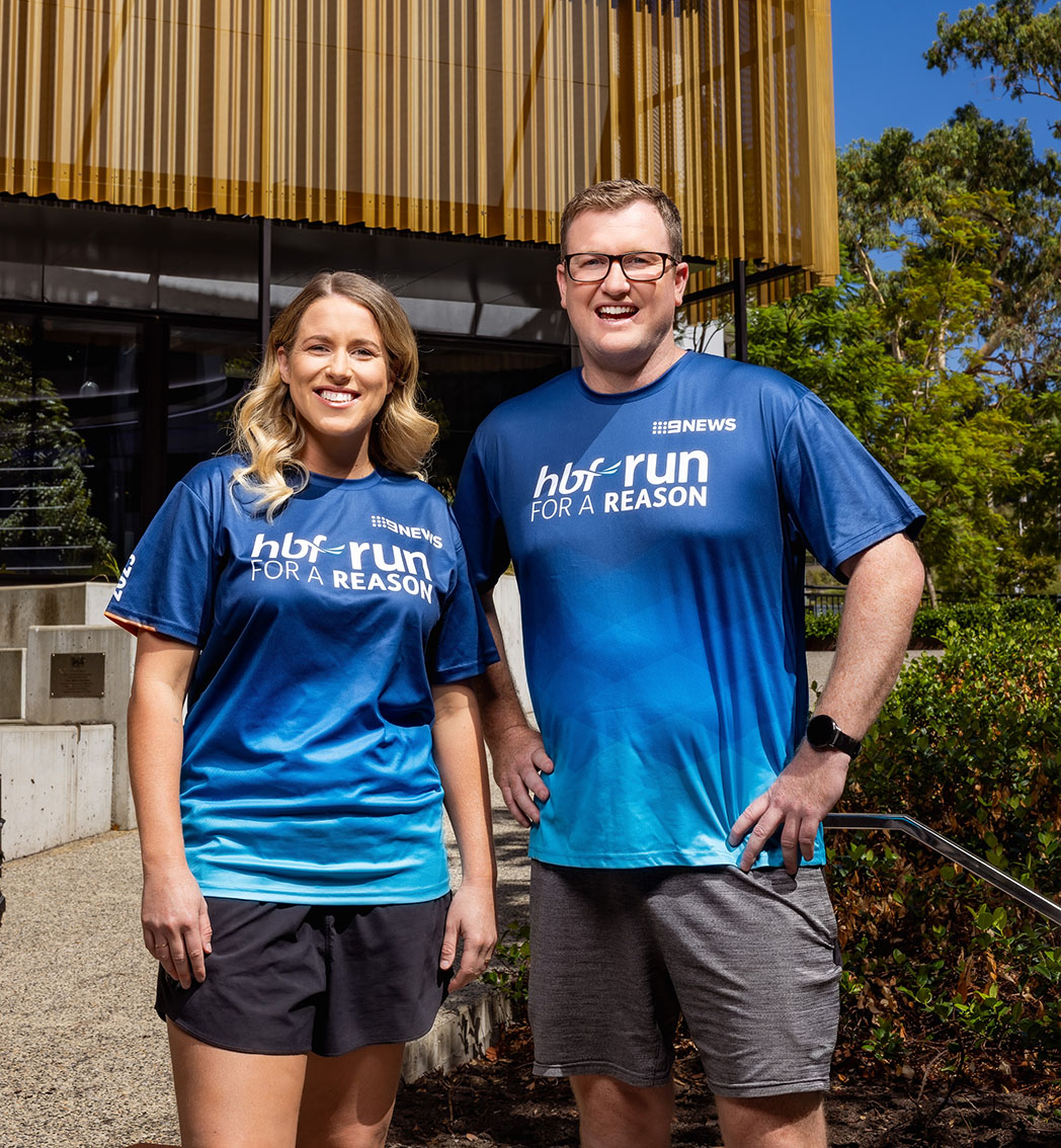 Nine Perth continues partnership with HBF Run For A Reason, unveiling 2025 t-shirt design