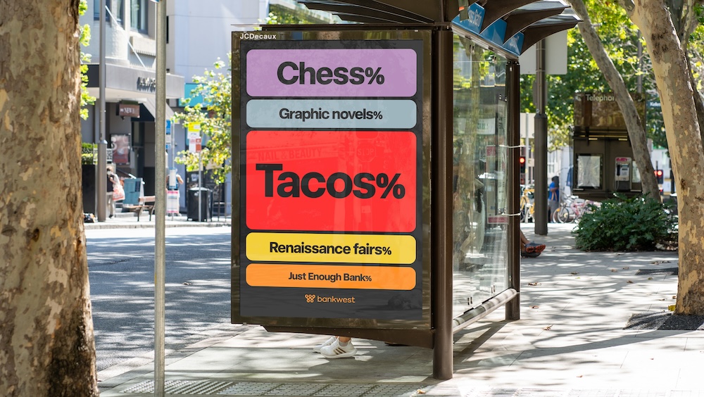 Bankwest launches ‘Just Enough Bank’ brand platform via Bear Meets Eagle On Fire