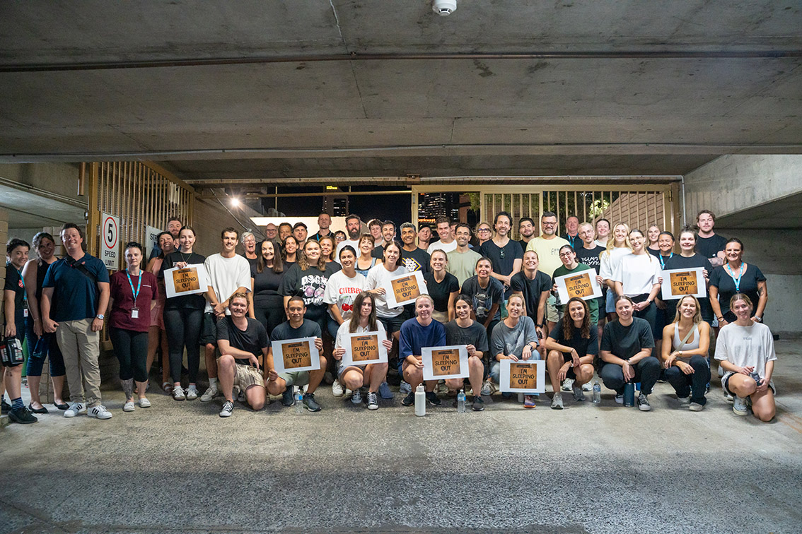 Oasis Sleepout doubles target goal to hit $60,000