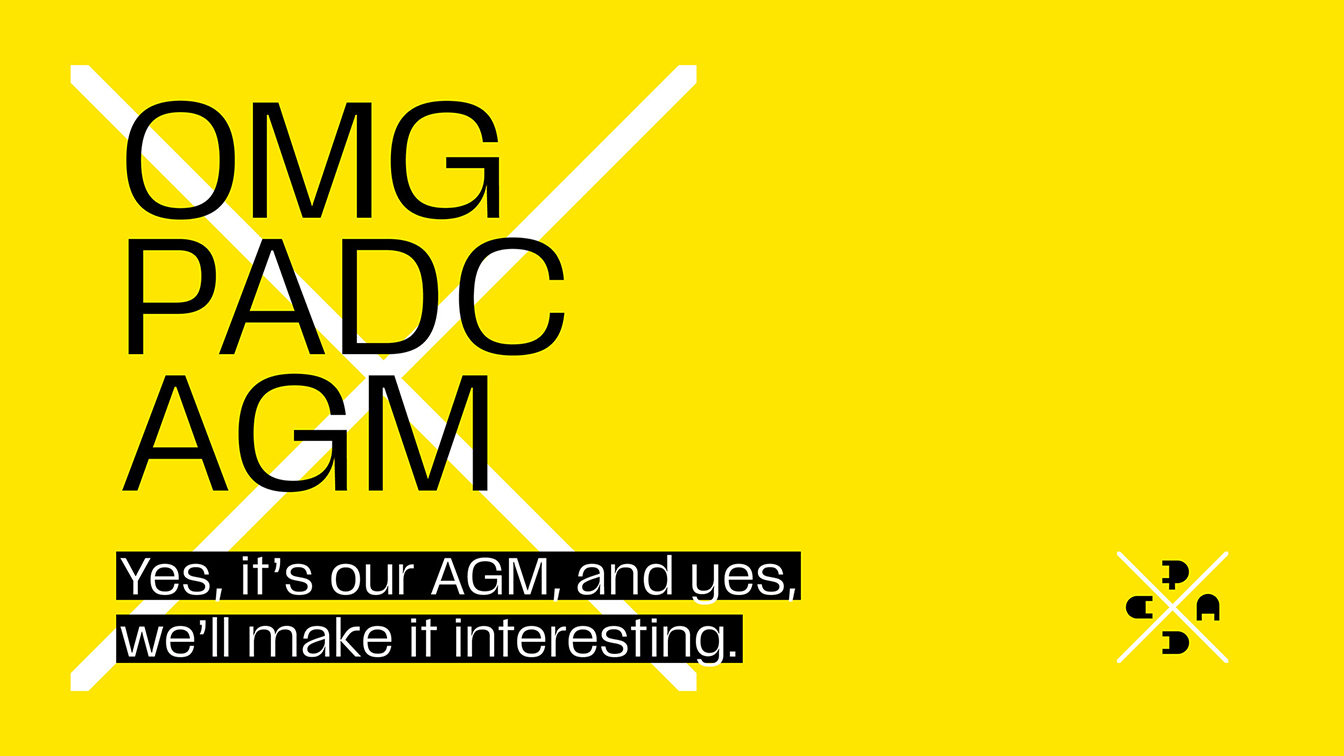 Join the PADC this Friday 28th for the 2025 AGM and first PADC-U-There event of the year