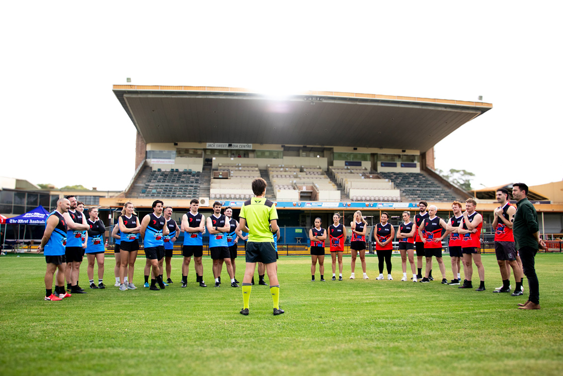 Check out the action from last Friday’s Seven West Media AFL 9’s Challenge event