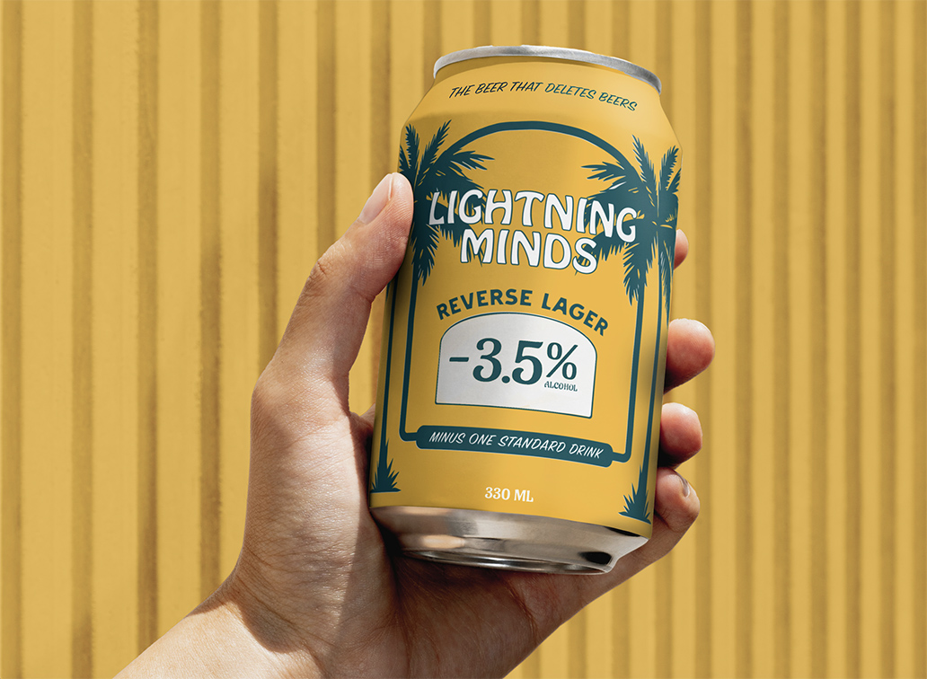 Released today, Lightning Minds launches cheeky Reverse Lager ad created by Hypnosis