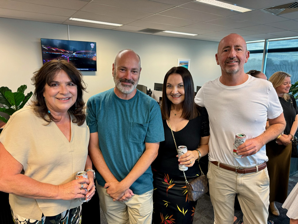 Good Times: Longreach hosts media friends to launch their new offices