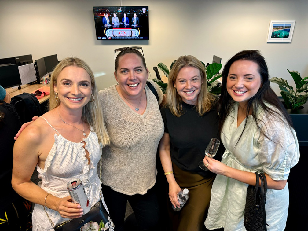 Good Times: Longreach hosts media friends to launch their new offices