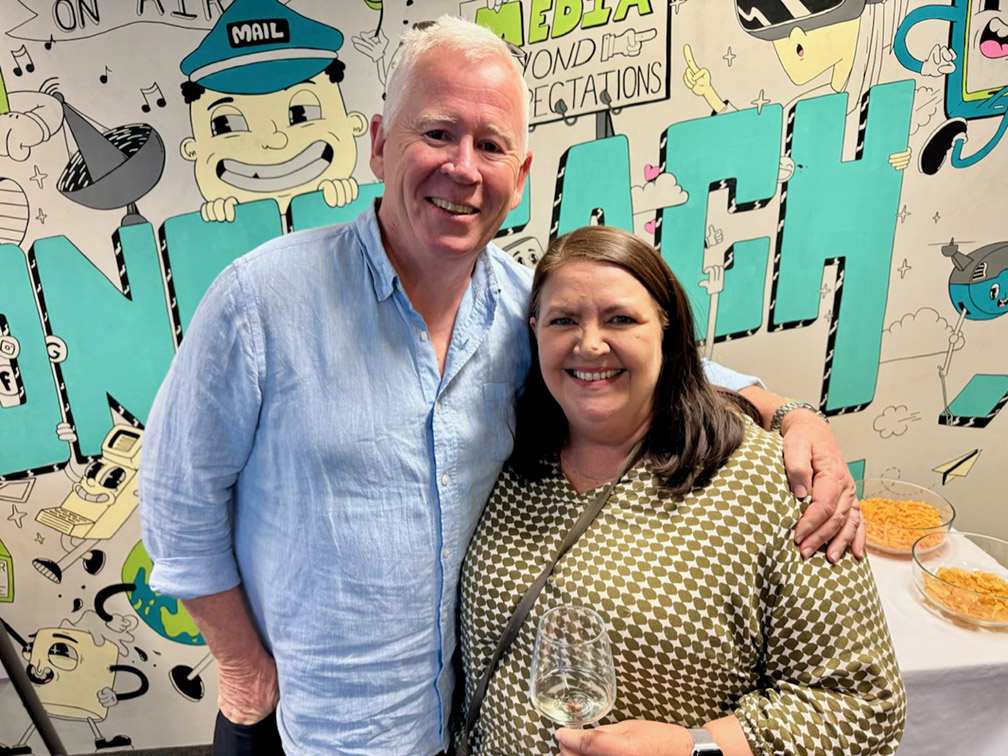 Good Times: Longreach hosts media friends to launch their new offices
