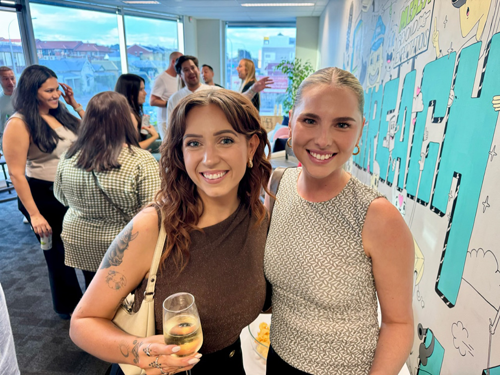 Good Times: Longreach hosts media friends to launch their new offices
