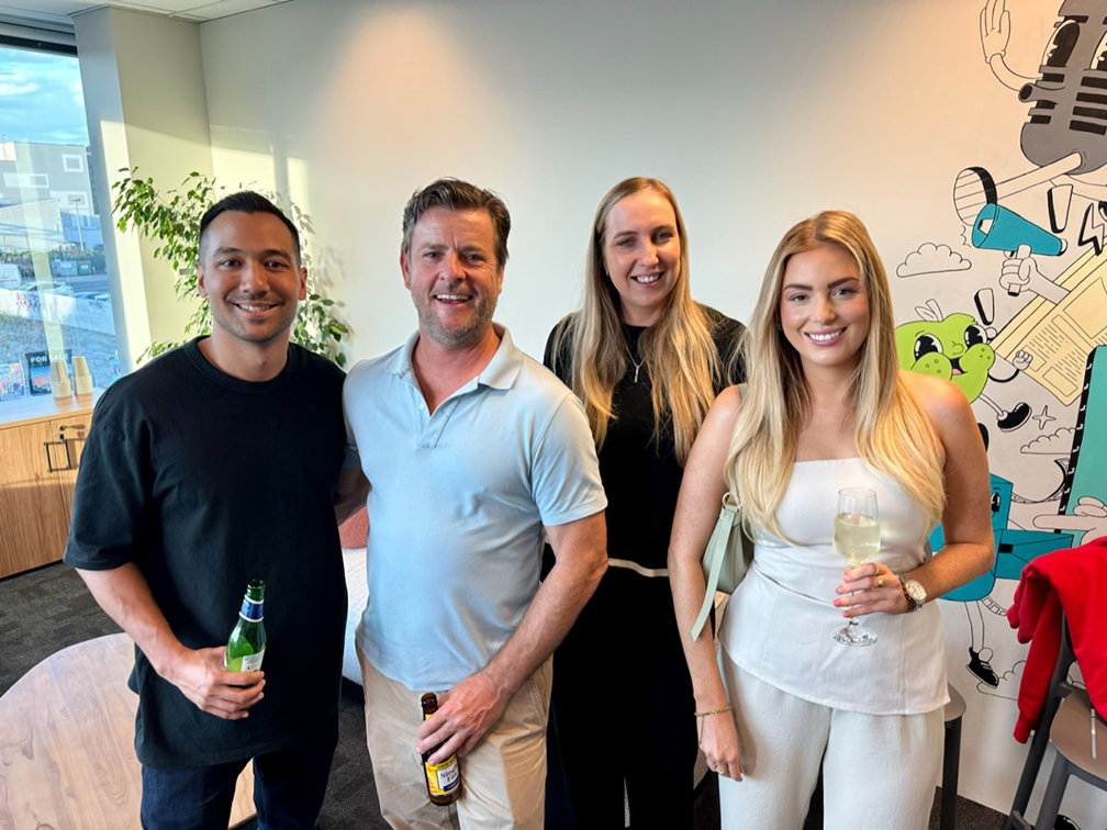 Good Times: Longreach hosts media friends to launch their new offices