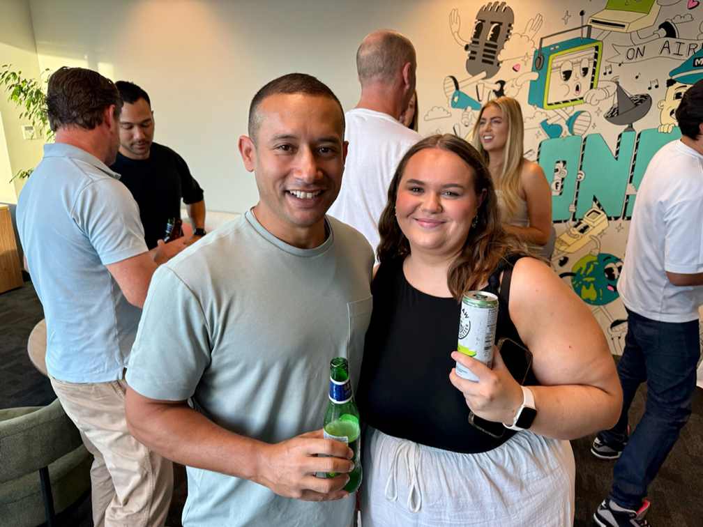 Good Times: Longreach hosts media friends to launch their new offices