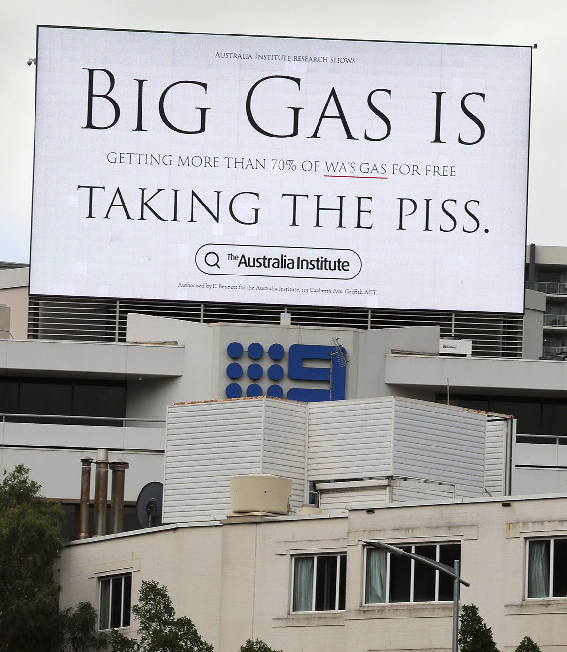 The Australia Institute tells big gas they’re ‘Taking The Piss’ in new campaign via Berlin