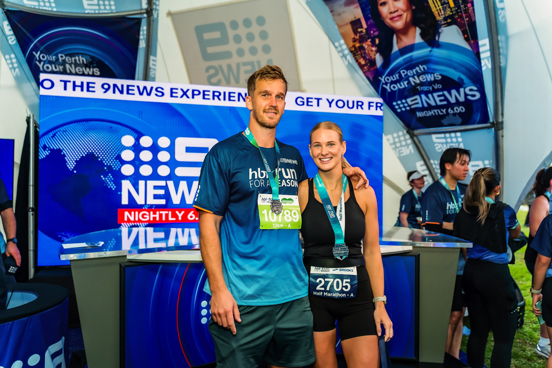 Nine Perth helps HBF Run For A Reason break records in 2025