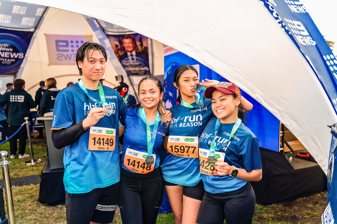 Nine Perth helps HBF Run For A Reason break records in 2025