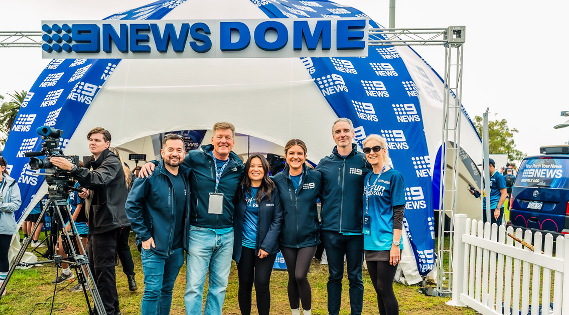 Nine Perth helps HBF Run For A Reason break records in 2025