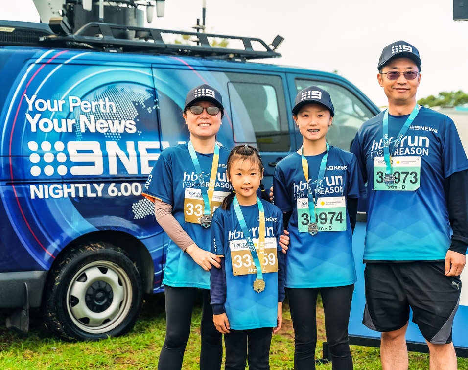 Nine Perth helps HBF Run For A Reason break records in 2025