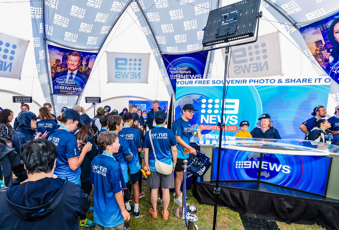 Nine Perth helps HBF Run For A Reason break records in 2025
