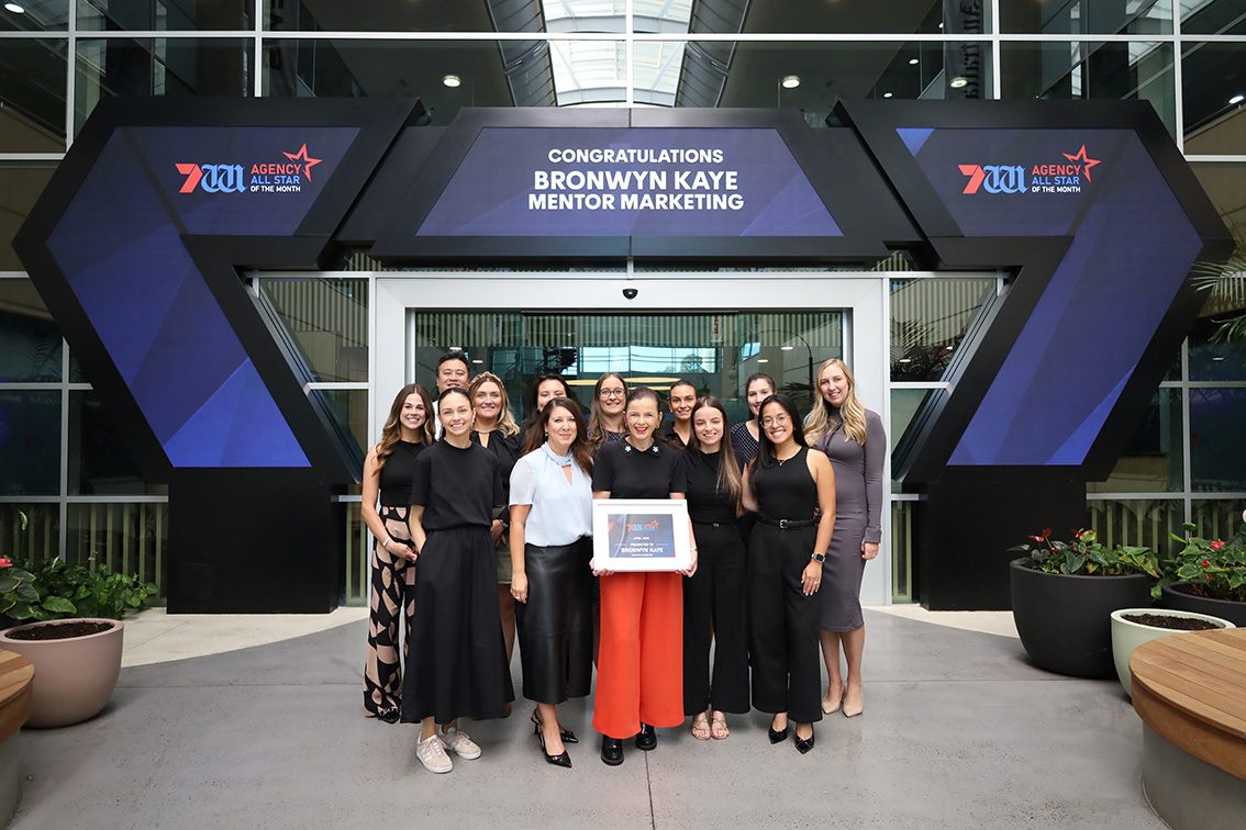 Mentor Marketing’s Bronwyn Kaye named Seven West Media’s Agency All-Stars winner for April