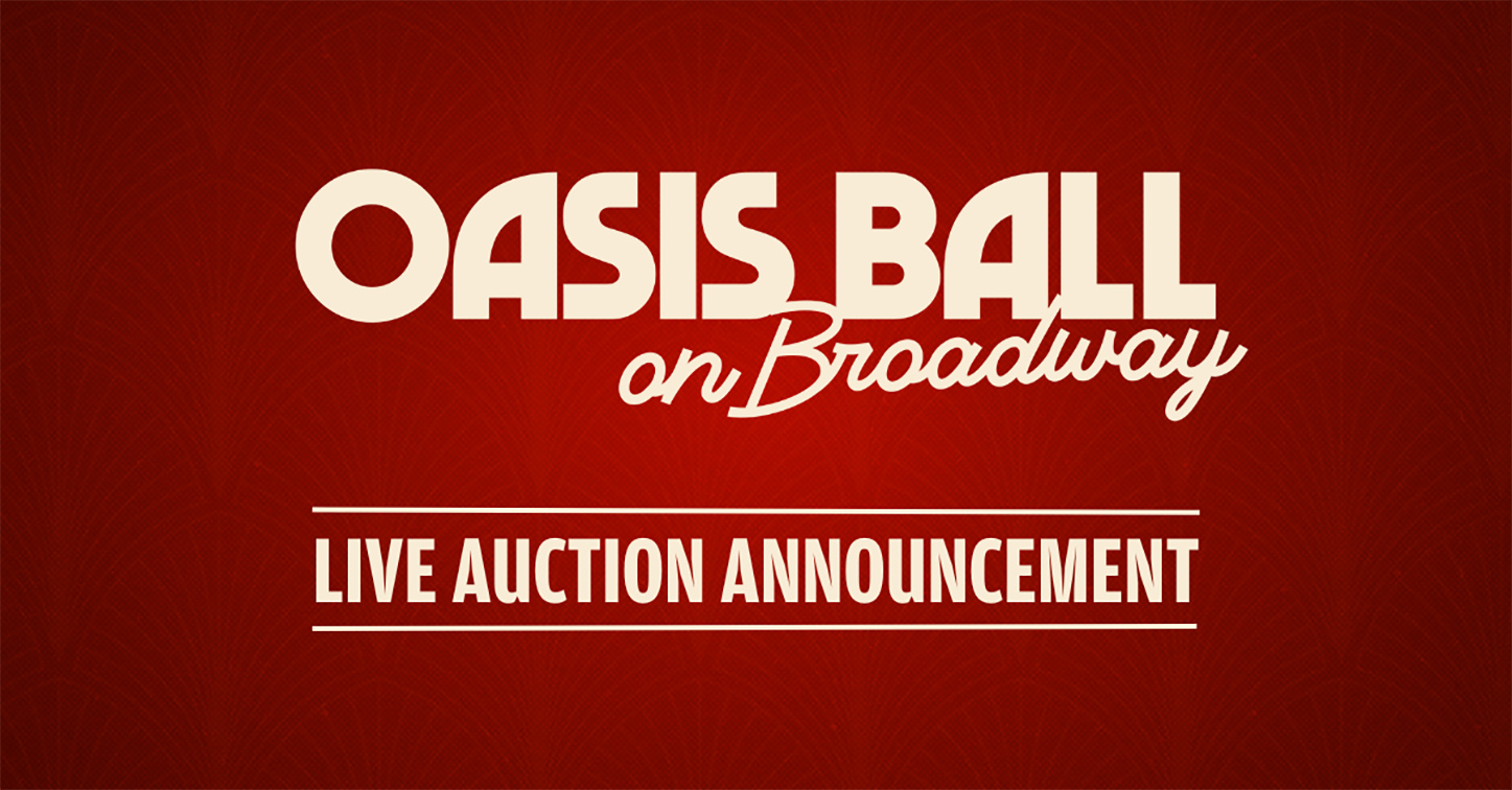Oasis Committee announces 2025 Oasis Ball Live Auction prizes