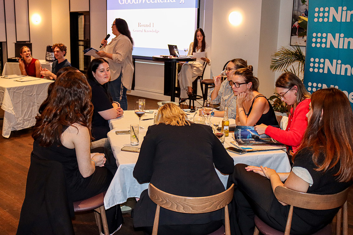 Nine Perth’s Total Publishing team hosts industry partners to annual Good Weekend quiz