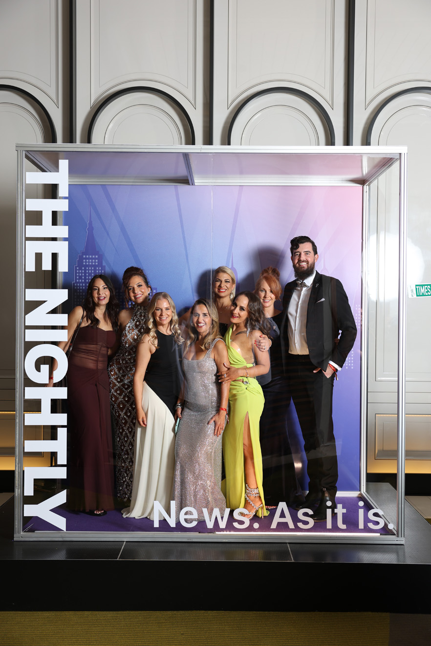 Good Times at the Oasis Ball: On Broadway – Step into The Nightly Photobox