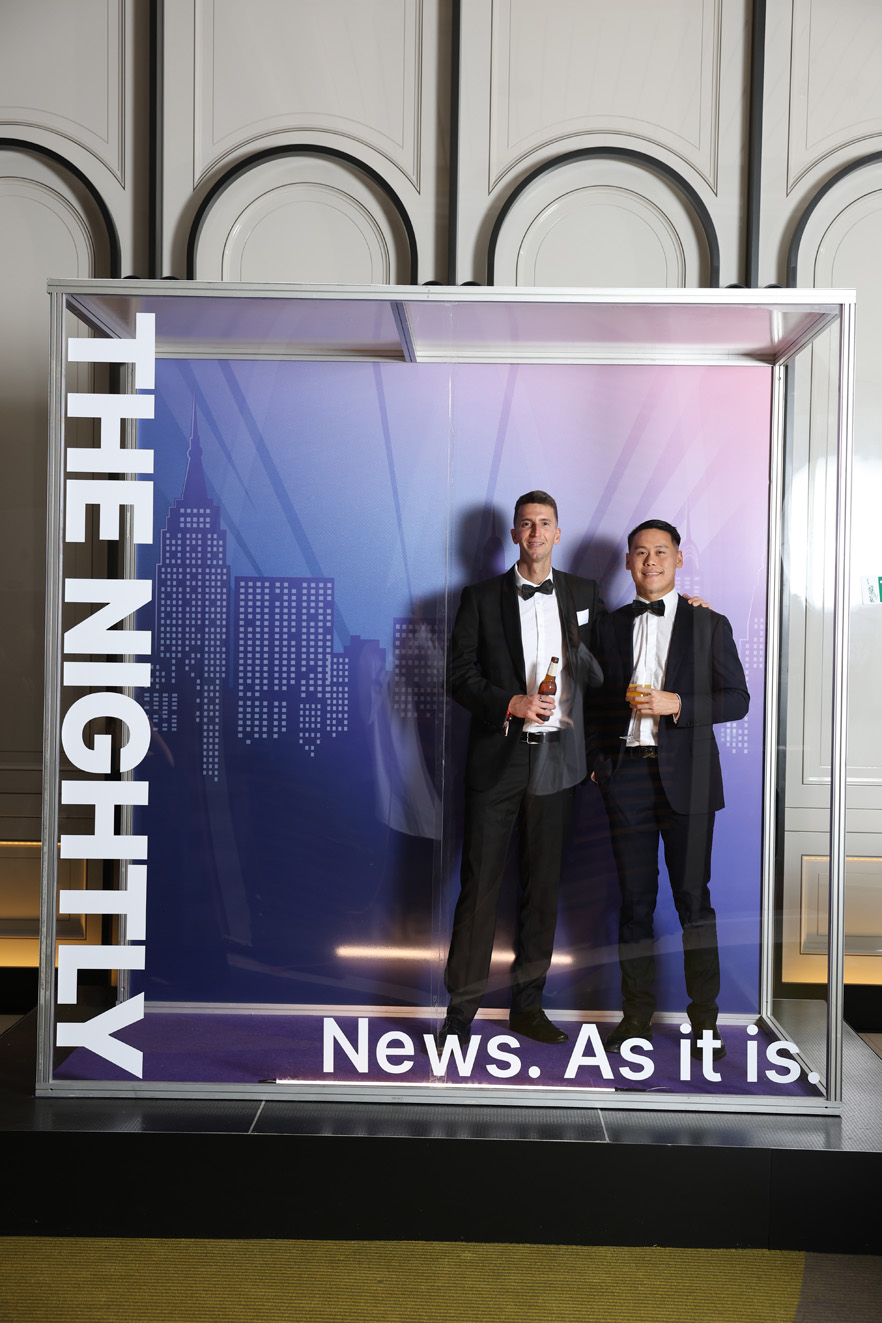 Good Times at the Oasis Ball: On Broadway – Step into The Nightly Photobox